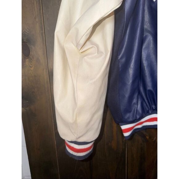 Vintage Steve & Barrys USA Eagle Varsity Bomber Letterman Jacket - Picture 8 of 9